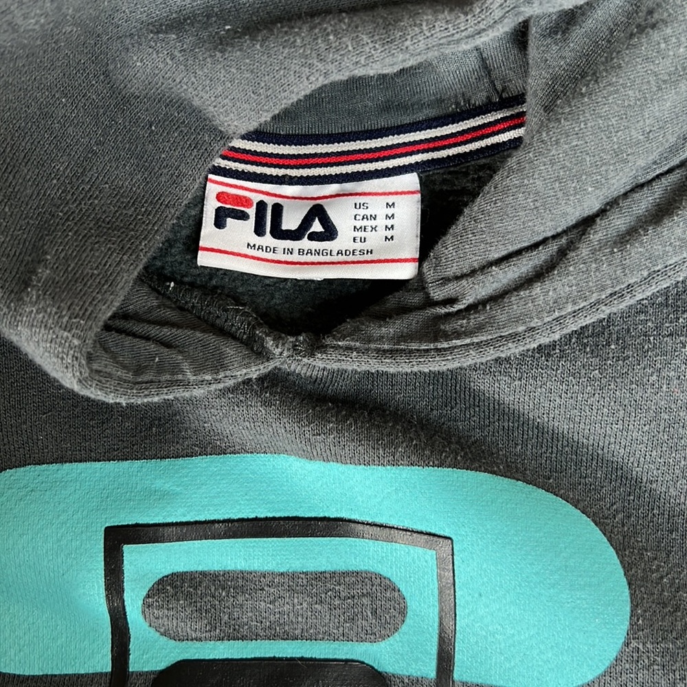 Youth Unisex Fila Hoodie Top - Picture 4 of 6
